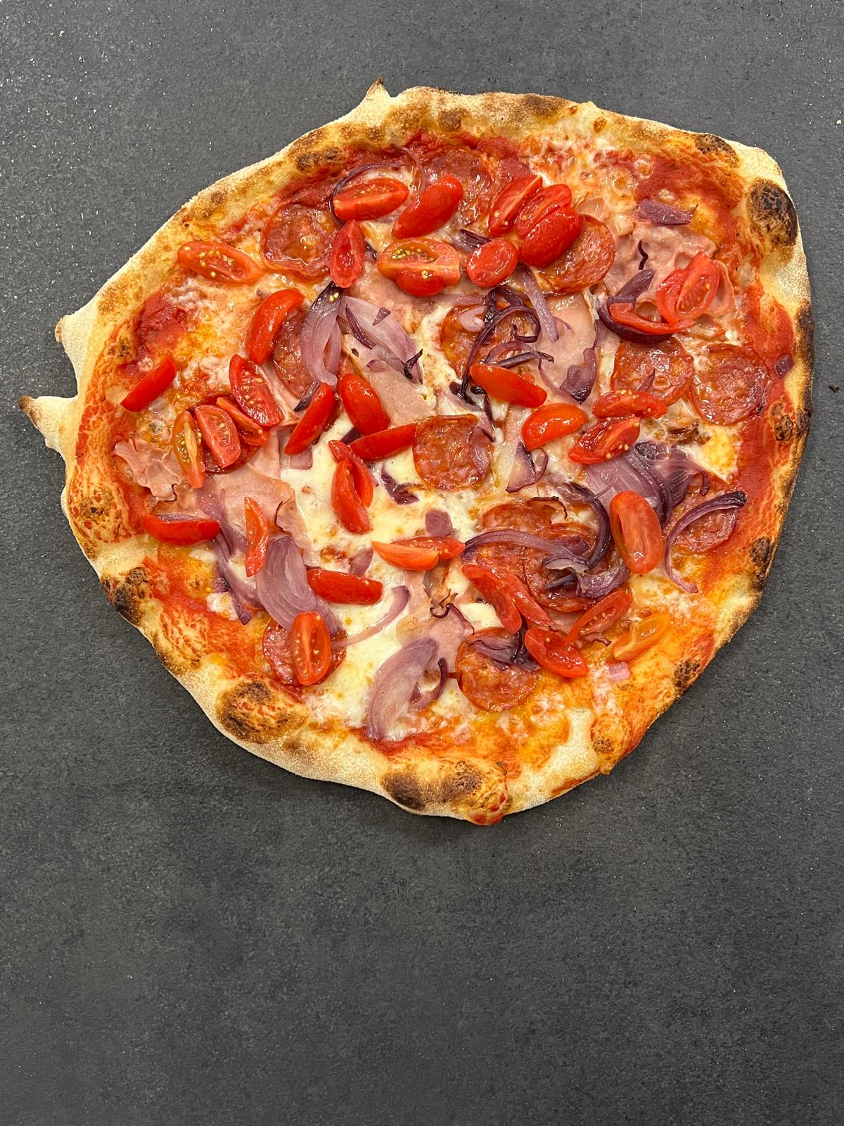 menu pizzeria Biopizza Rustica
